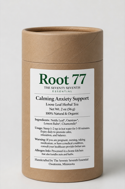 Calming Anxiety Support and nourish  Loose leaf tea
