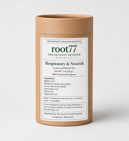Respiratory and nourish loose leaf tea
