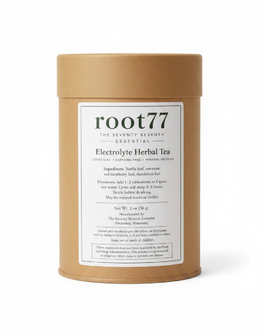 Electrolyte, herbal tea ￼